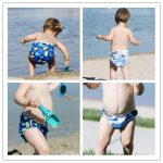 Alva Baby Swim Diapers 3pcs Reuseable Washable & Adjustable for Swimming Lesson & Baby Shower Gifts 0-2 Years Baby Boy Girl3SWY01 - Image 6
